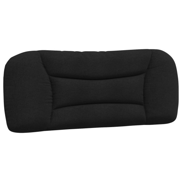 Cabecero de cama acolchado tela negro 100 cm M 2