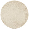 Tapete shaggy de pelo alto PAMPLONA Ø 160 cm dourado 2