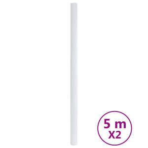 Pegatinas de mueble autoadhesivas PVC blanco mate 90x500 cm H