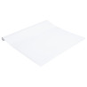 Pegatinas de mueble autoadhesivas PVC blanco mate 90x500 cm 5
