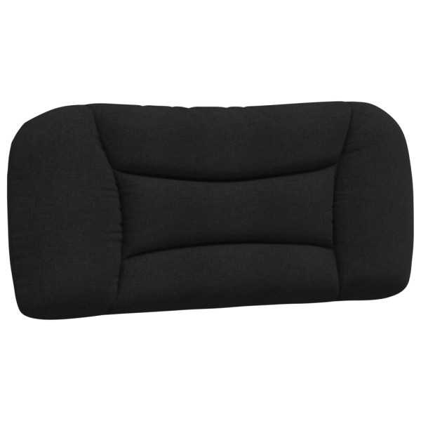 Cabecero de cama acolchado tela negro 90 cm M 2