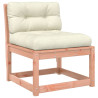 4 pcs conj. lounge jardim com almofadões madeira douglas maciça 5