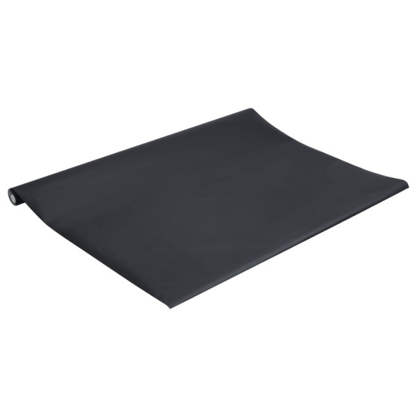 Autocolantes para móveis 90x500 cm PVC preto mate M 5