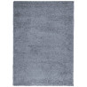 Tapete shaggy de pelo alto PAMPLONA 200x280 cm azul 2