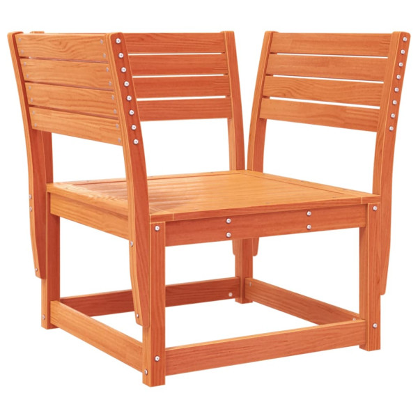 5 pcs conjunto lounge de jardim pinho maciço castanho-mel M 3