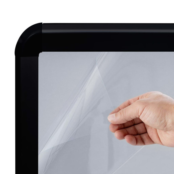 Soporte para carteles A1 base de agua aleación aluminio negro M 5