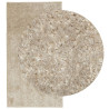 Alfombra pelo largo aspecto brillante ISTAN beige 80x150 cm 3