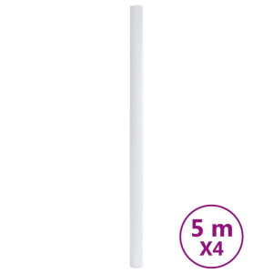 Autocolantes para móveis 90x500 cm PVC branco mate H