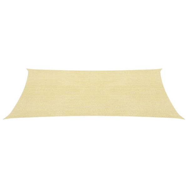 Toldo de vela beige HDPE 160 g/m² 3x5 m M 2