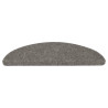 Alfombrillas autoadhesivas escalera 10 uds gris 65x22.5x3.5 cm 4