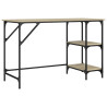 Metal e engenharia Wood Desk Sonoma 120x50x75 cm 2