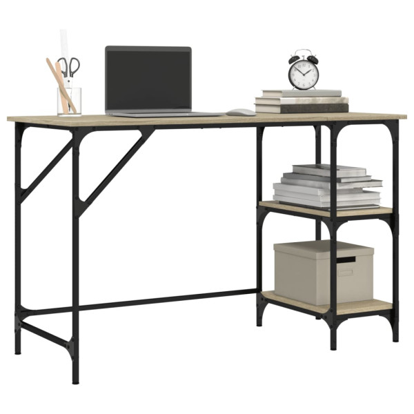Metal e engenharia Wood Desk Sonoma 120x50x75 cm M 4