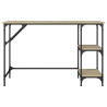 Metal e engenharia Wood Desk Sonoma 120x50x75 cm 5