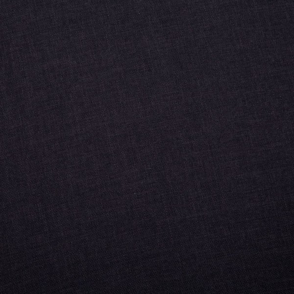 2 pcs conjunto de sofás tecido preto M 3