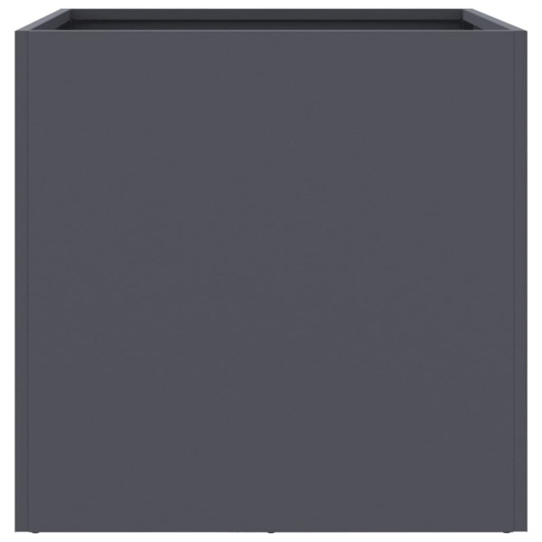 Jardinera de acero laminado en frío antracita 42x40x39 cm M 5