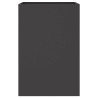 Jardinera de acero laminado en frío negro 52x48x75 cm 5
