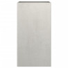 Jardinera de acero inoxidable plateado 42x38x75 cm 5