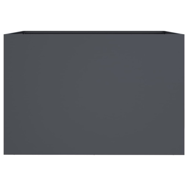 Jardinera de acero laminado en frío antracita 62x40x39 cm M 5