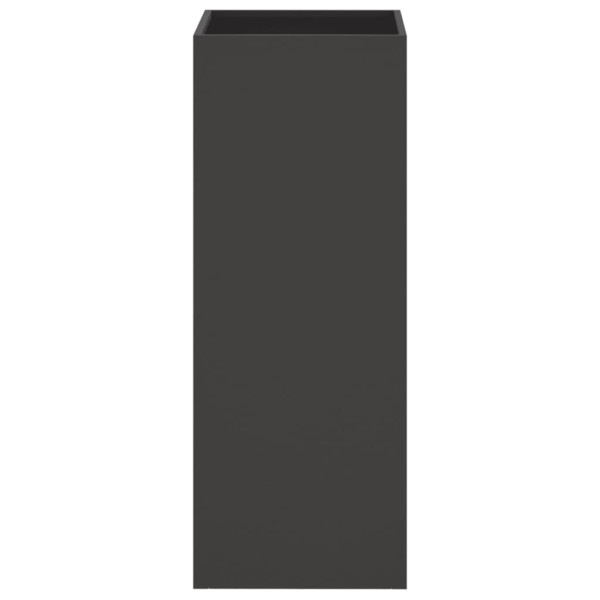 Jardinera de acero laminado en frío negro 32x27.5x75 cm M 5