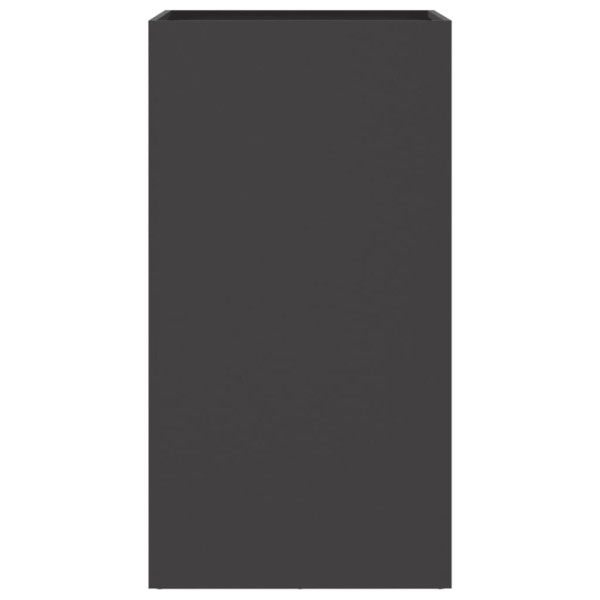 Vaso/floreira 42x38x75 cm aço preto M 5