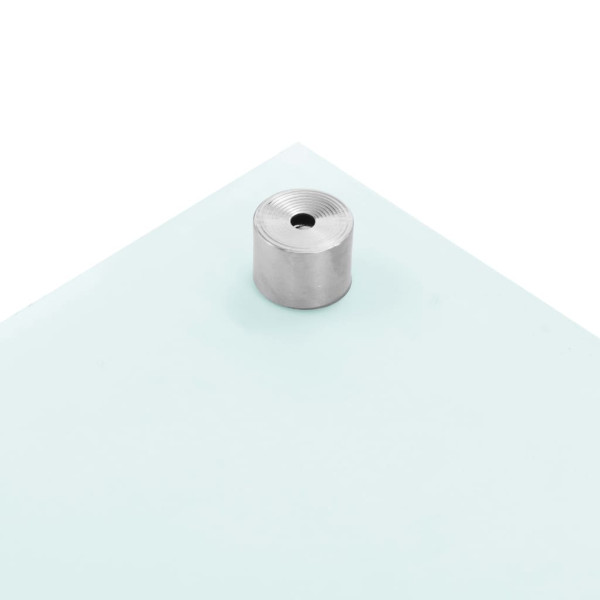 Protección salpicaduras cocina vidrio templado blanco 70x50 cm M 5