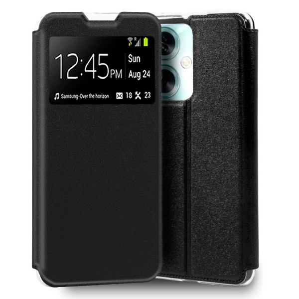 Funda COOL Flip Cover para Oppo A79 5G Liso Negro D