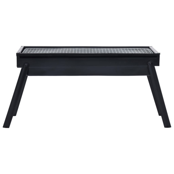 Barbacoa portátil para camping de acero 60x22.5x33 cm M 2
