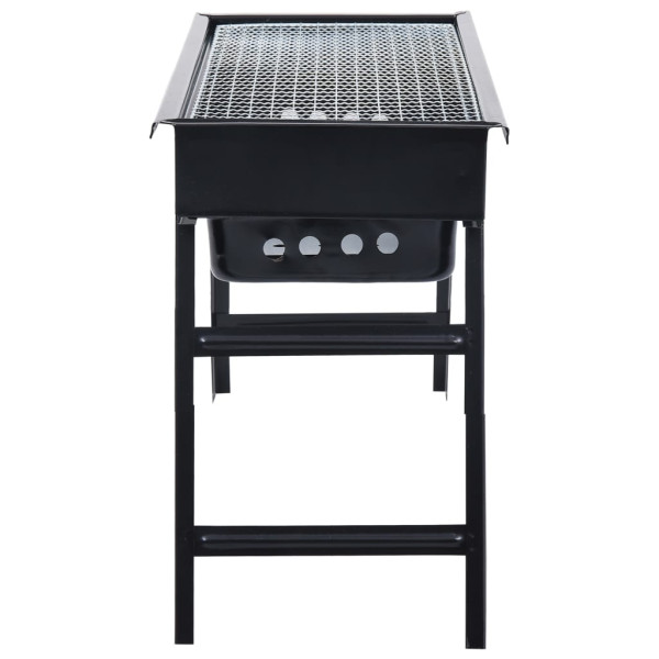 Barbacoa portátil para camping de acero 60x22.5x33 cm M 3