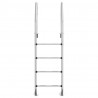 Escalera para piscina acero inoxidable 304 54x38x184.5 cm 3