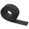 Bordas de jardim 2 pcs 10 m 20 cm polietileno preto 5