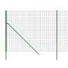 Cerca de alambre de acero galvanizado verde 1.6x25 m 4