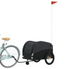 Remolque para bicicleta hierro negro 45 kg 3