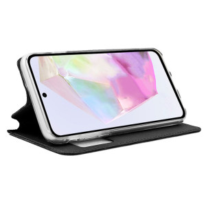 Fundação COOL Capa de Flip para Samsung A356 Galaxy A35 5G Lise preto H