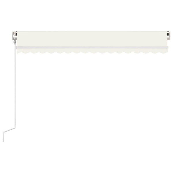 Toldo retrátil automático 400x350 cm creme M 3