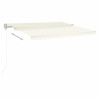 Toldo retrátil automático 400x350 cm creme 4