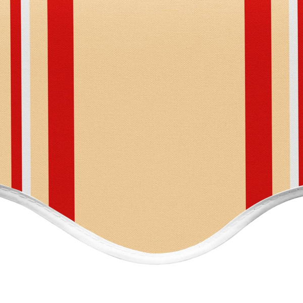 Tela de repuesto para toldo amarillo y naranja 4.5x3.5 m M 5