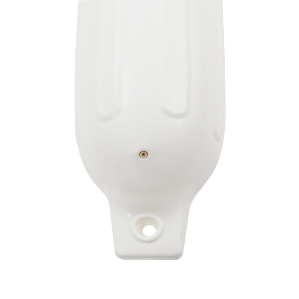 Para-choques para barco 4 pcs 41x11.5 cm PVC branco M 4