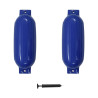 Para-choques para barco 2 pcs 69x21.5 cm PVC azul 1