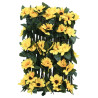 Enrejado expansible hiedra artificial amarillo 5 uds 180x30 cm 5