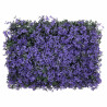   Vedação de folhas artificiais 24 pcs 40x60 cm roxo 2