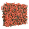   Valla de hojas de arce artificial 6 uds rojo claro 40x60 cm 3