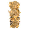 Enrejado expansible hoja de arce artificial naranja 180x60 cm 4