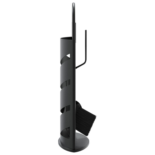 Set de herramientas para chimenea 5 pzas acero 23x15x66 cm M 5