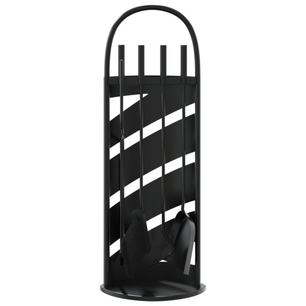 Set de herramientas para chimenea 5 pzas acero 23x15x66 cm M 4