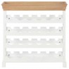 Garrafeira 70x22.5x70.5 cm MDF branco 4