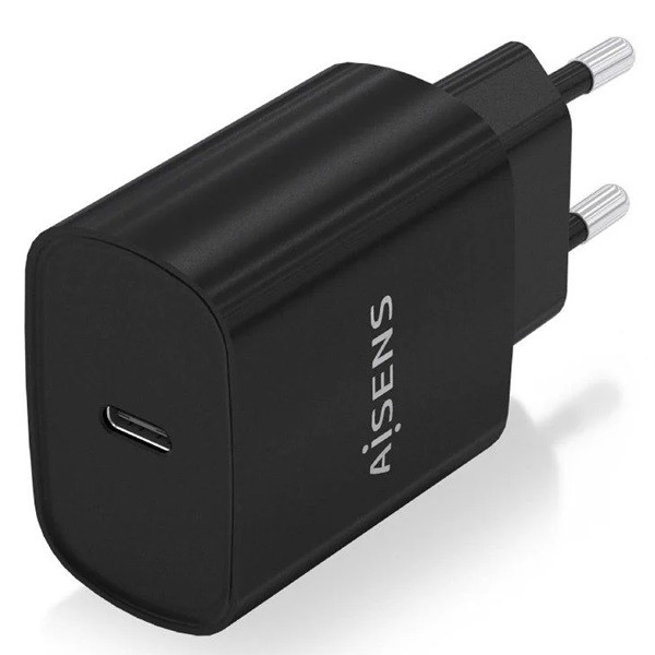 Carregador de parede aisens a110-0753/ 1xusb tipo-c/ 20w M 2