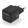 Carregador gan de parede aisens asch-25w1p013-bk/ 1xusb tipo-c/ 25w 2