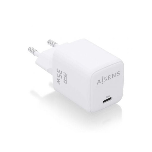 Cargador gan de pared aisens asch-35w1p016-w/ 1xusb tipo-c/ 35w D