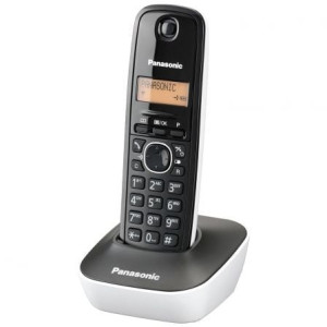 Teléfono Inalámbrico Panasonic KX-TG1611 negro/ blanco H