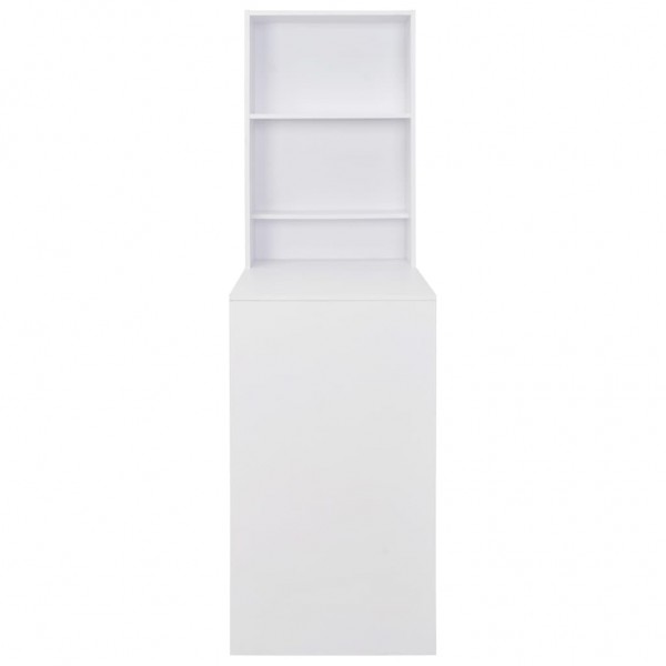 Mesa de bar com armário 115x59x200 cm branco M 4